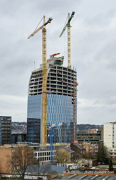 tour des finances à Liège